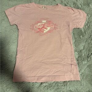 Women's Pink Graphic Short Sleeve Tee